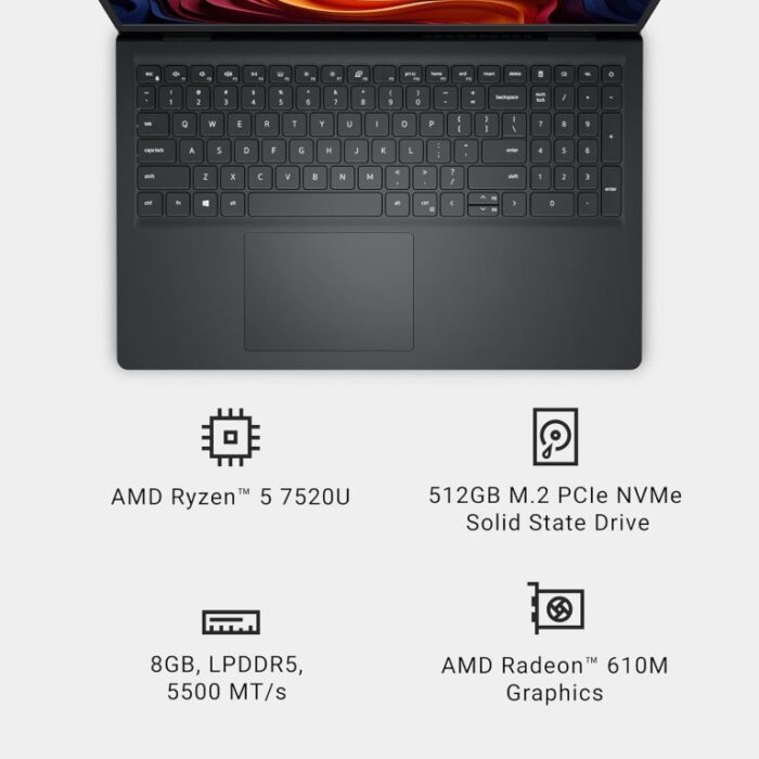 Dell Inspiron 15 Laptop - Image 3