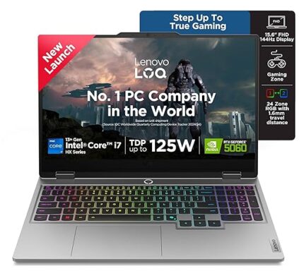 Lenovo LOQ 2025 AMD Ryzen 7 Octa Core 250