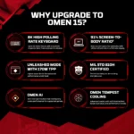 HP HyperX OMEN 15-GA0028TX Laptop - Image 6