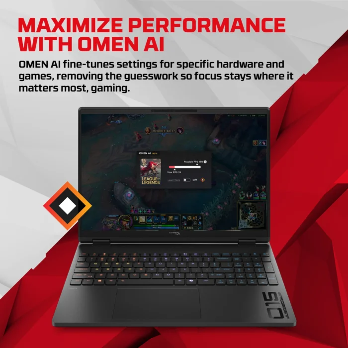 HP HyperX OMEN 15-GA0028TX Laptop - Image 14