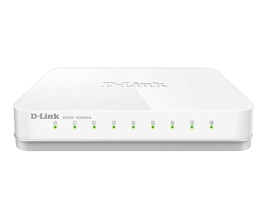 31O2UAp9atL._SX522_ 8 PORT SWITCH DES1008C DLINK - Image 1