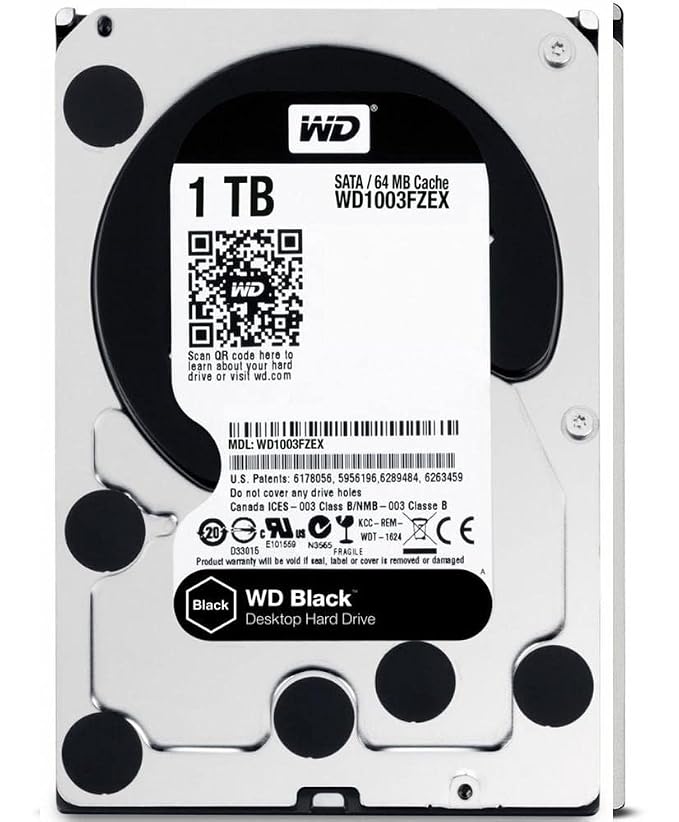 61gY1EUU+vL._SX679_ HARD DISK 1 TB SATA WD BLACK - Image 1