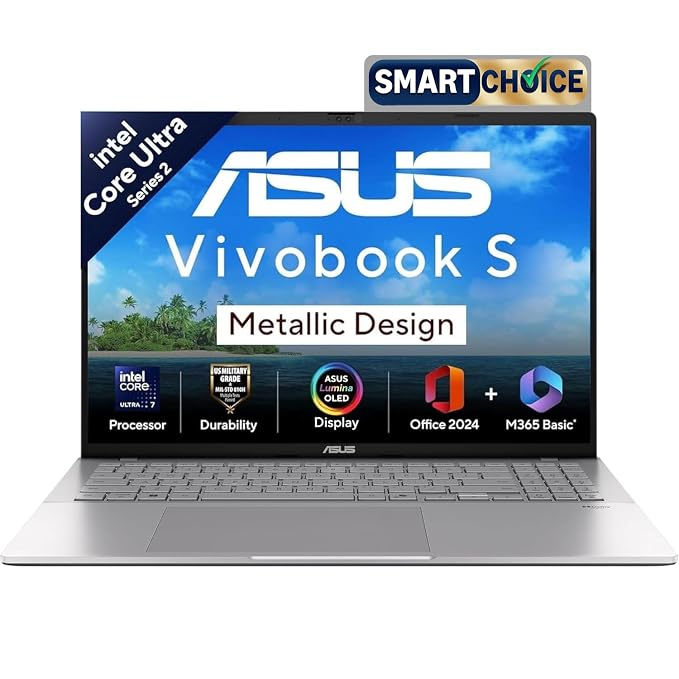 61nxWbE5nWL._SX679_ ASUS Vivobook S16 OLED Laptop - Image 1