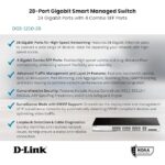 24 PORT GIGABIT SWITCH DGS-1210-28/IN DLINK - Image 6