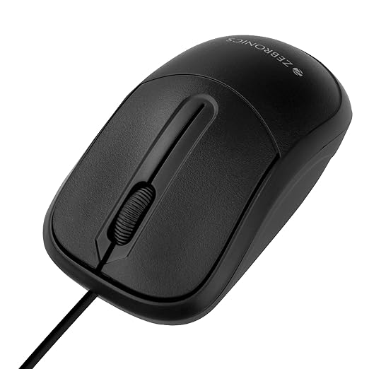 71uDgyAnsvL._SX522_ OPTICAL USB MOUSE COMFORT PLUS ZEBRONICS - Image 1