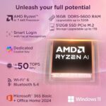 Lenovo IdeaPad Slim 5 AMD Ryzen AI 7 445 Laptop - Image 5
