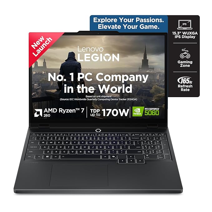 81bFm8boj5L._SX679_ Lenovo Legion 5 2025 83M00074IN Laptop - Image 1