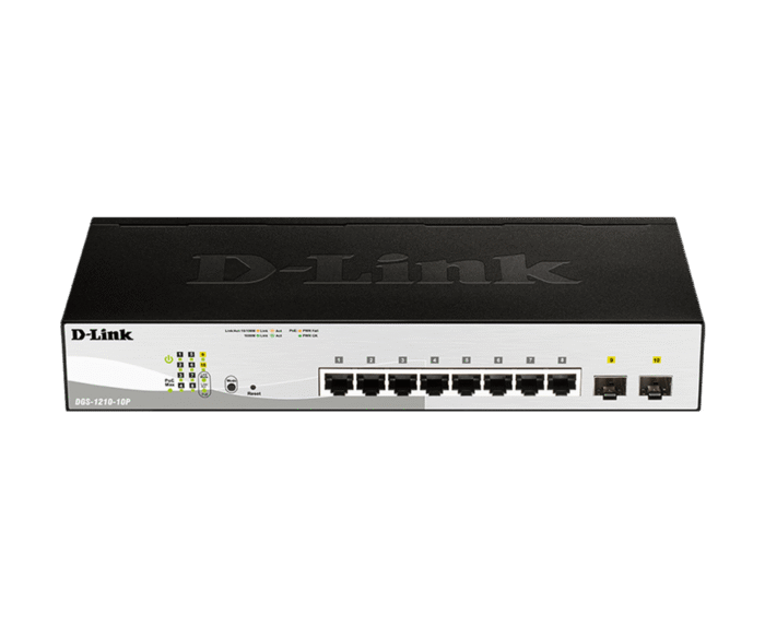 DGS121010Pfront SWITCH 8 PORT DGS-1210-10P DLINK (DGS-1210-10P) - Image 1