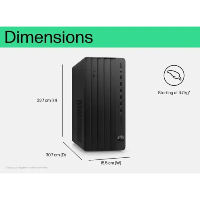 DESKTOP 280 G9 CI5 G13+8GB+512+DOS HP (D85FGAT) - Image 2