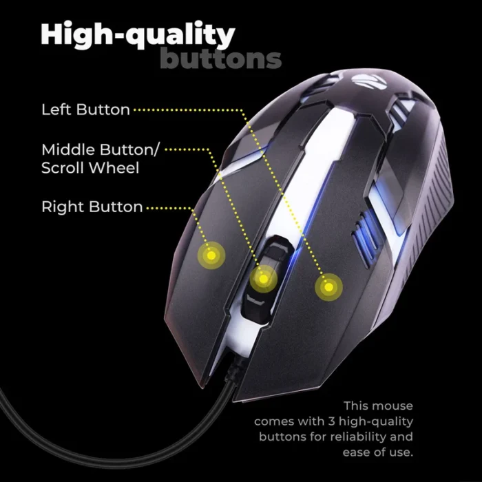 GAMING MOUSE USB SCORPIO ZEBRONICS - Image 2