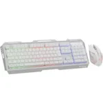 KEYBOARD & USB MOUSE COMBO KKB 10 WHITE ZEBRONICS