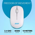 W/L MOUSE WHITE BLUE ACCS ACER - Image 2