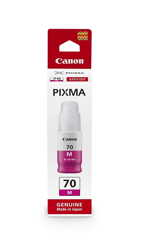 61F61OzitSL._SY879_ INK BOTTLE GI-70 MEGENTA CANON - Image 1