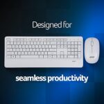 W/L KEYBOARD MOUSE COMBO PALM REST WHITE-OS ACER (ZC.A01SI.313)