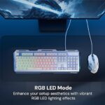 KEYBOARD & USB MOUSE COMBO KKB 10 WHITE ZEBRONICS - Image 6