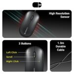 KEYBOARD & MOUSE USB JUDWAA880 BLACK ZEBRONICS - Image 6