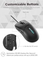 MOUSE LEGION M300s BLACK LENOVO (GY51H47350) - Image 3