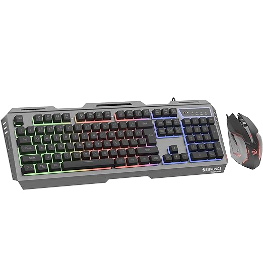 71dKiv8HT2L._SX522_ KEYBOARD & USB MOUSE COMBO KKB 10 BLACK ZEBRONICS - Image 1