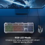 KEYBOARD & USB MOUSE COMBO KKB 10 BLACK ZEBRONICS - Image 5