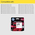 678 INK CARTRIDGE TRI-COLOR HP (CZ108AA) - Image 4