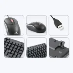 KEYBOARD+MOUSE COMBO USB JUDWA555 ZEBRONICS - Image 2