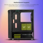 GAMING CABINET APEX PRO BLACK ZEBRONIC - Image 8