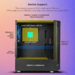 GAMING CABINET APEX PRO BLACK ZEBRONIC - Image 7