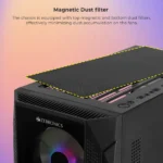 GAMING CABINET APEX PRO BLACK ZEBRONIC - Image 6