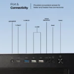 GAMING CABINET APEX 10 BLACK ZEBRONICS - Image 2