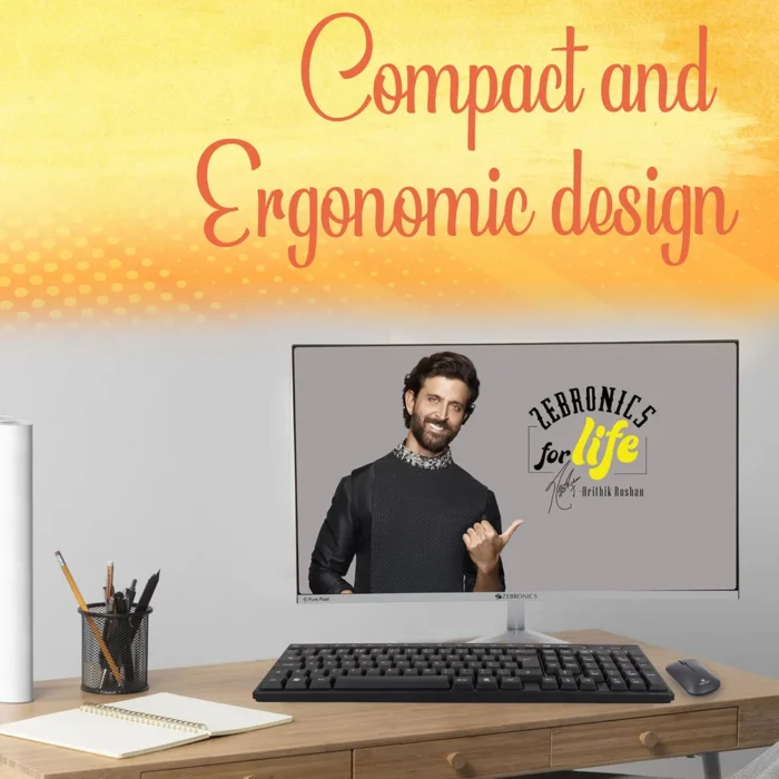 KEYBOARDMOUSE W/L COMPANION 105 ZEBRONICS - Image 2