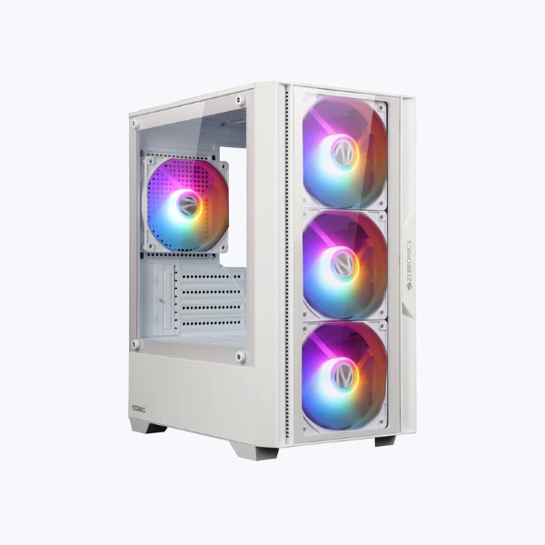 Zeb-Cora-G-pic2-Custom GAMING CABIENT CORA G WHITE ZEBRONICS - Image 1
