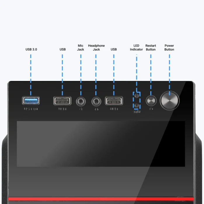 GAMING CABINET NOVA ZEBRONICS - Image 3