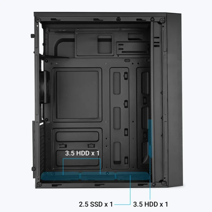 GAMING CABINET QUEST ZEBRONICS - Image 5