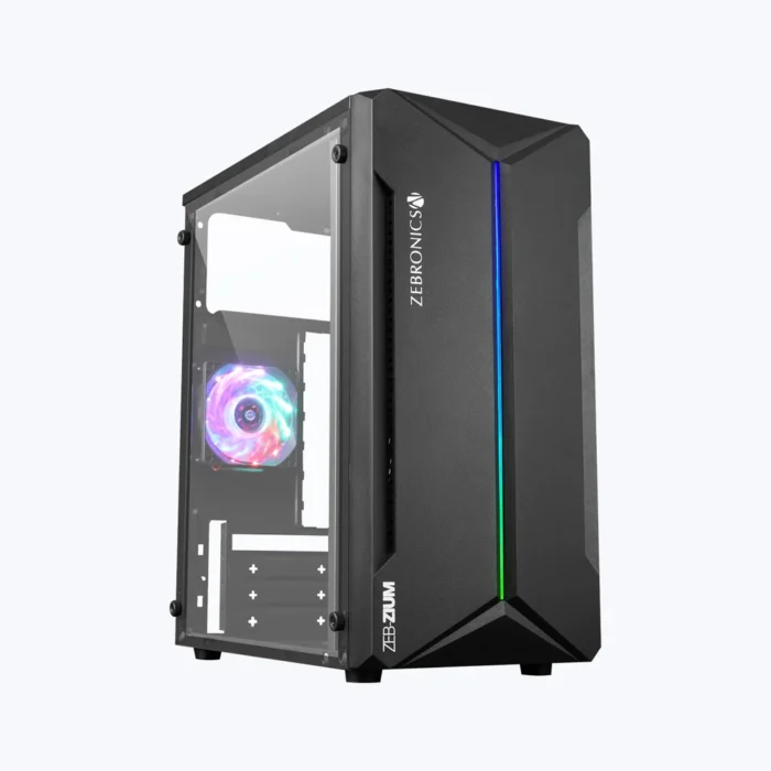 Zeb-Sium-pic1 GAMING CABINET ZIUM10 ZEBRONICS - Image 1