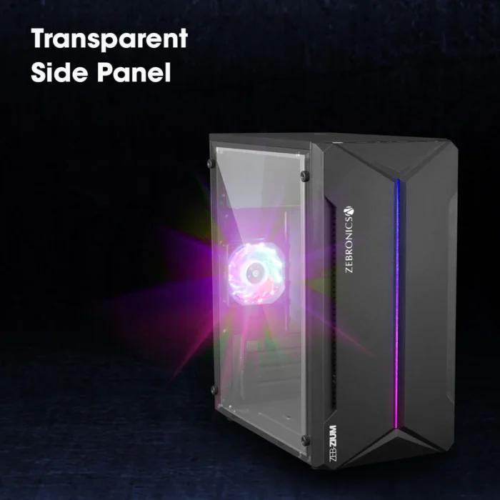 GAMING CABINET ZIUM10 ZEBRONICS - Image 4