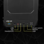 GAMING CABINET ZIUM10 ZEBRONICS - Image 3