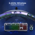 KEYBOARD & MOUSE W/L TRANSFORMER PRO BLK ZEBRONICS - Image 4