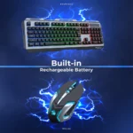 KEYBOARD & MOUSE W/L TRANSFORMER PRO BLK ZEBRONICS - Image 3