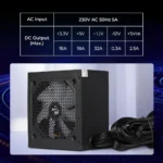 SMPS VS550Z WITH FLAT CABLE BLACK ZEBRONICS - Image 6