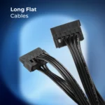 SMPS VS550Z WITH FLAT CABLE BLACK ZEBRONICS - Image 3