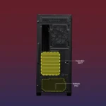 GAMING CABINET ROGUE BLACK ZEBRONICS - Image 4