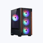 GAMING CABINET EMBER BLACK ZEBRONICS