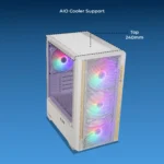 CABINET EMBER WHITE ZEBRONICS - Image 5