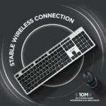 W/L KEYBOARD & MOUSE K666-C (SILVER+BLK )ACER (ZC.A01S1.204) - Image 8