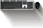 W/L KEYBOARD & MOUSE K666-C (SILVER+BLK )ACER (ZC.A01S1.204) - Image 9