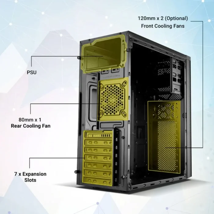 GAMING CABINET ANCHOR ZEBRONICS - Image 3