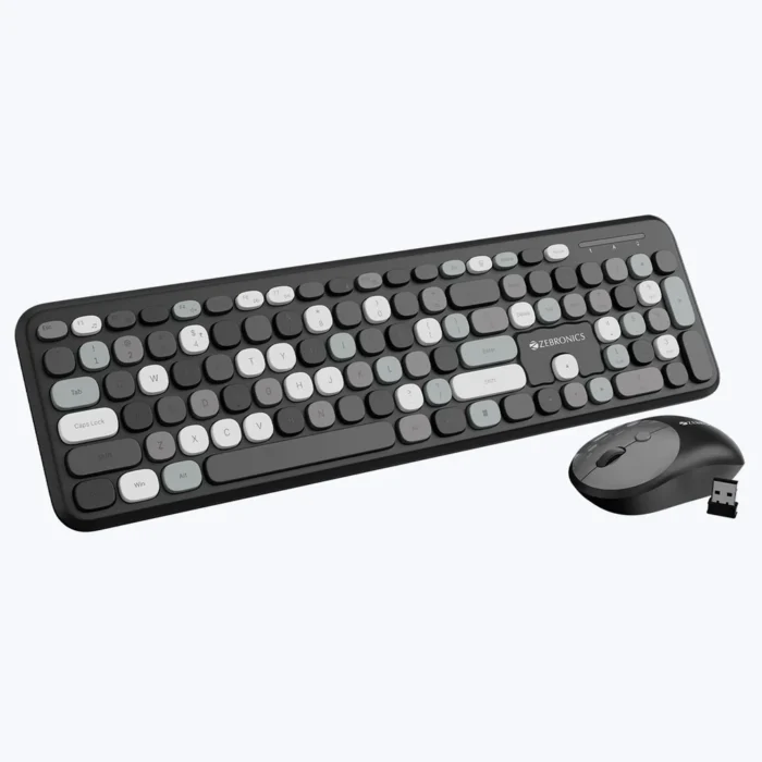 W/L KB&MOUSE COMPANION302BLK+GRY ZEBRONICS - Image 9
