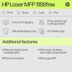 HP Laser MF Printer 1188fnw – 715A5A - Image 2