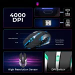 Zebronics Transformer Pro Wireless Gaming Keyboard & Mouse Combo - Image 2