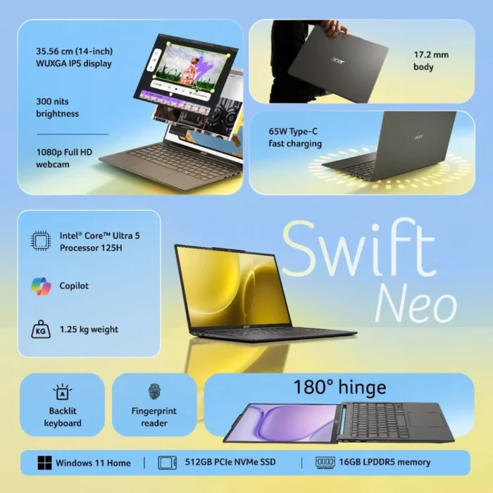 Acer Swift Neo UN.37QSI.006 - Image 7